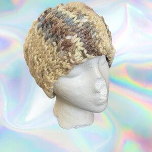 Chunky Knit Headband in Multicolor